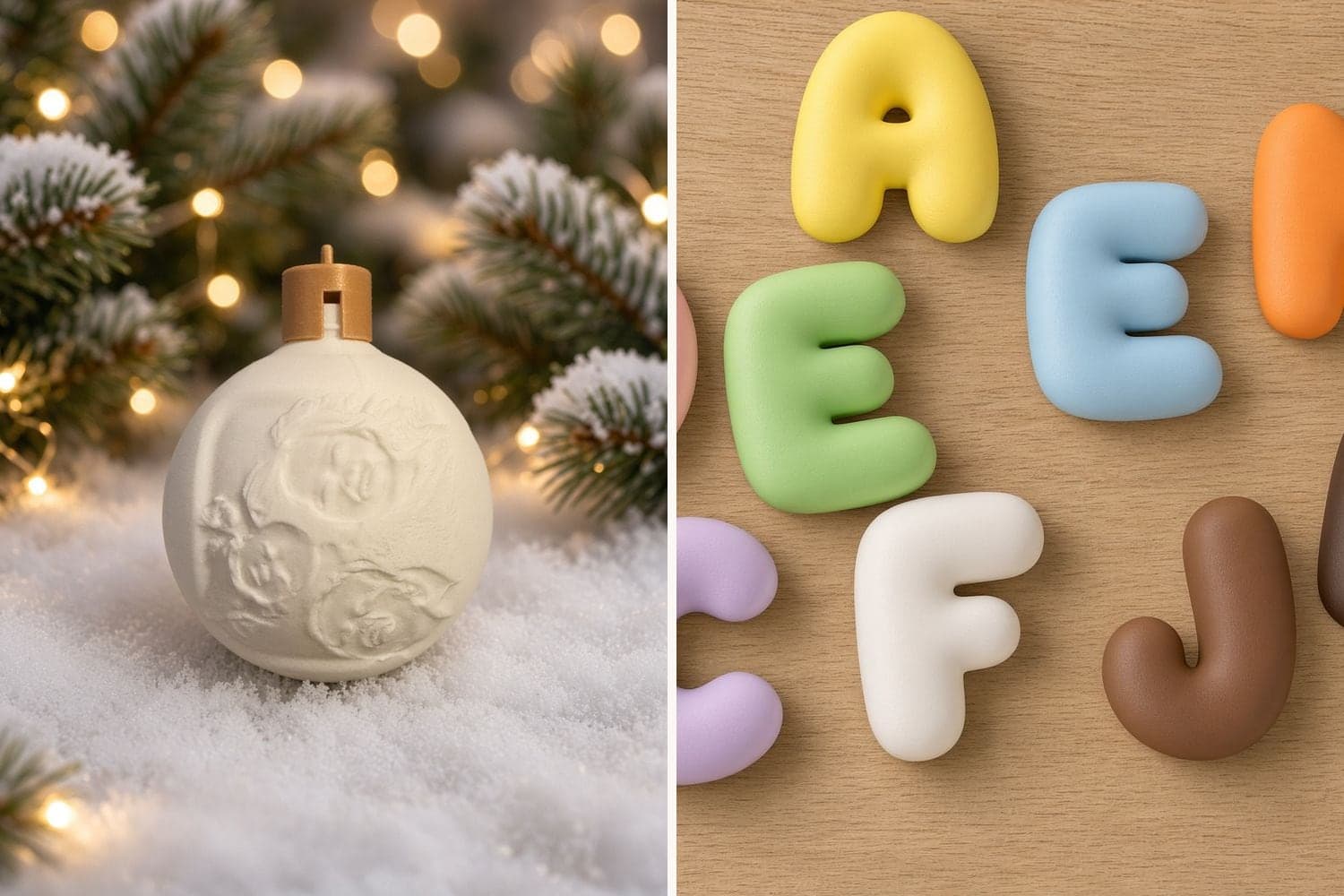 Personalisierte Weihnachtsgeschenke mit Namen und Foto