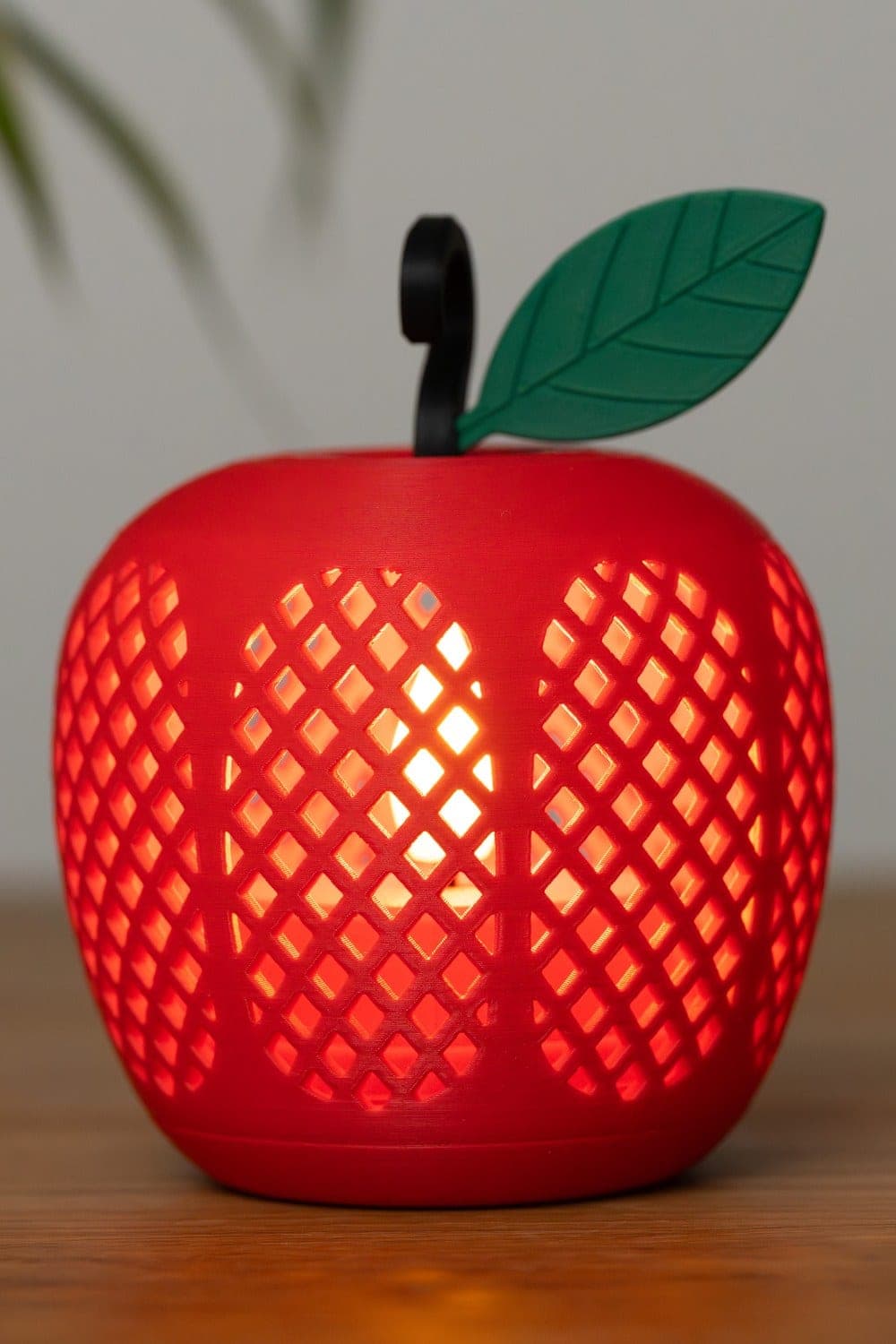 Apfel-Laterne