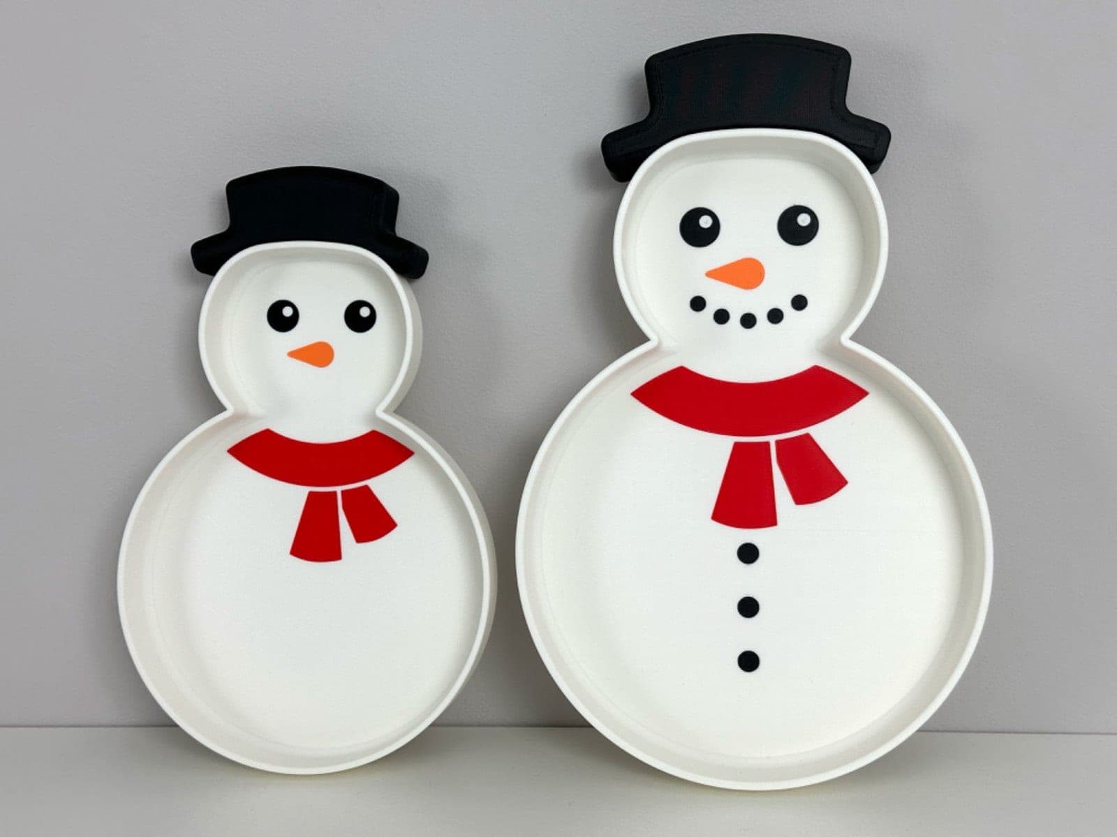 Deko-Teller Schneemann