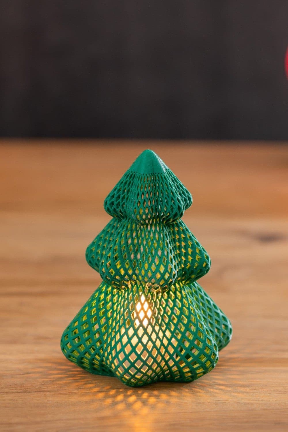 Netz-Tannenbaum Teelicht