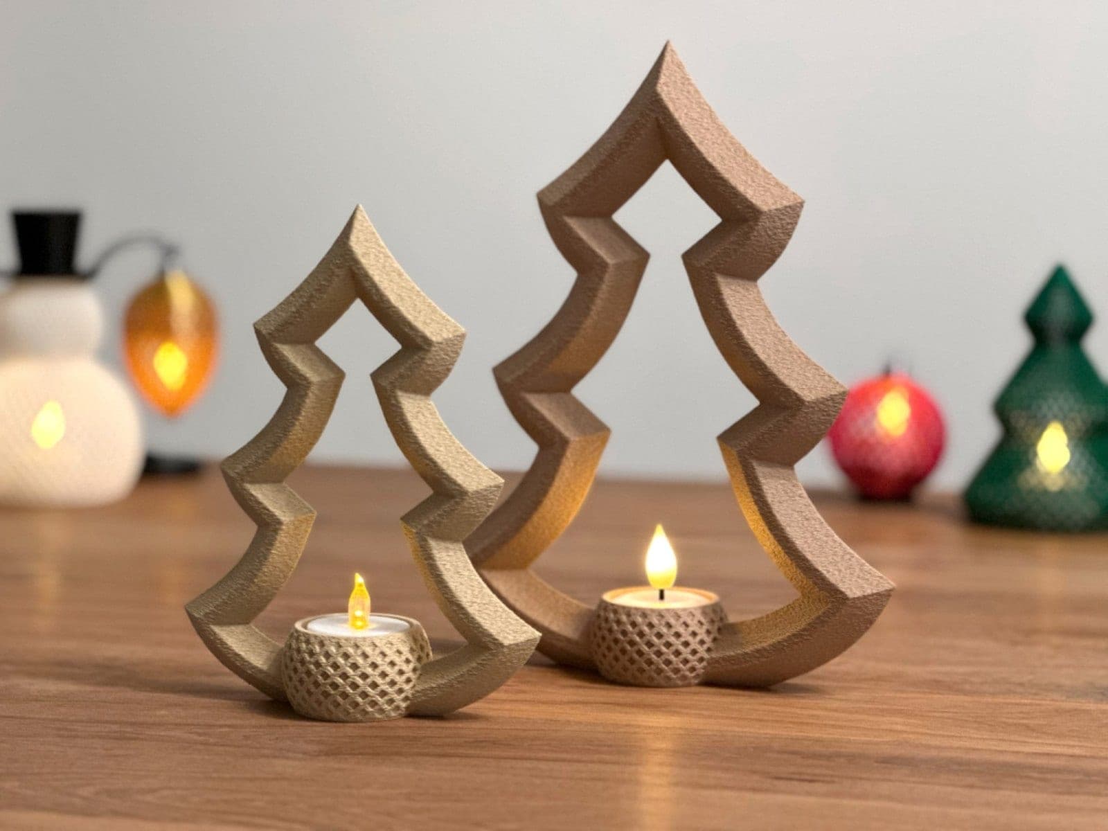Tannenbaum-Teelichthalter